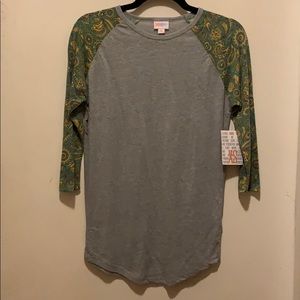 LuLaRoe Randy Baseball Tee